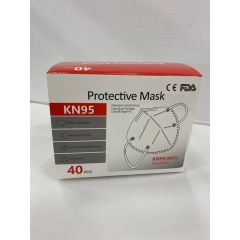 Mask 40pcs KN95 FFP2 4PLY CE EN149:2001