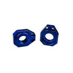 Scar Axle Blocks - Ktm/Husqv. Blue color (AB503B)