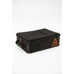 AMOQ Hardshell Goggle Bag Svart/Orange, 645-23180408