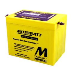 MOTOBATT batteri MBHD12H Factory sealed