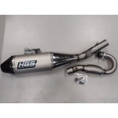 HGS  Avgassystem 4T komplett CRF250 22- New design, Exhaust system 4T Complete CRF250 22-