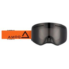 AMOQ Vision Vent+ Magnetic Goggles Red-Black - Smoke
