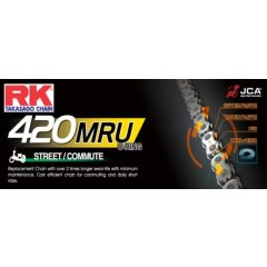 RK 420MRU U-ringskedja +CL (kedjelås.), 420MRU-140+CL