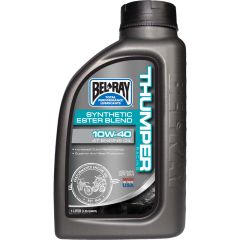Bel-Ray Thumper Racing 10W-40 Synthetic Ester Blend 4T Engine Oil 1L